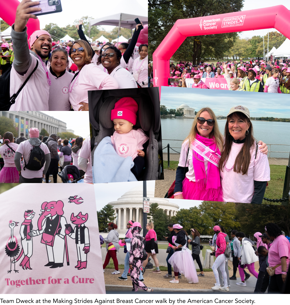 Walking Together: Dweck Properties Supports Breast Cancer Awareness Month