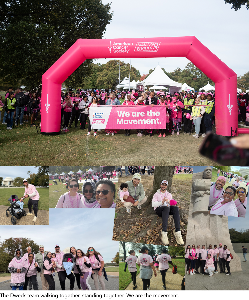 Walking Together: Dweck Properties Supports Breast Cancer Awareness Month