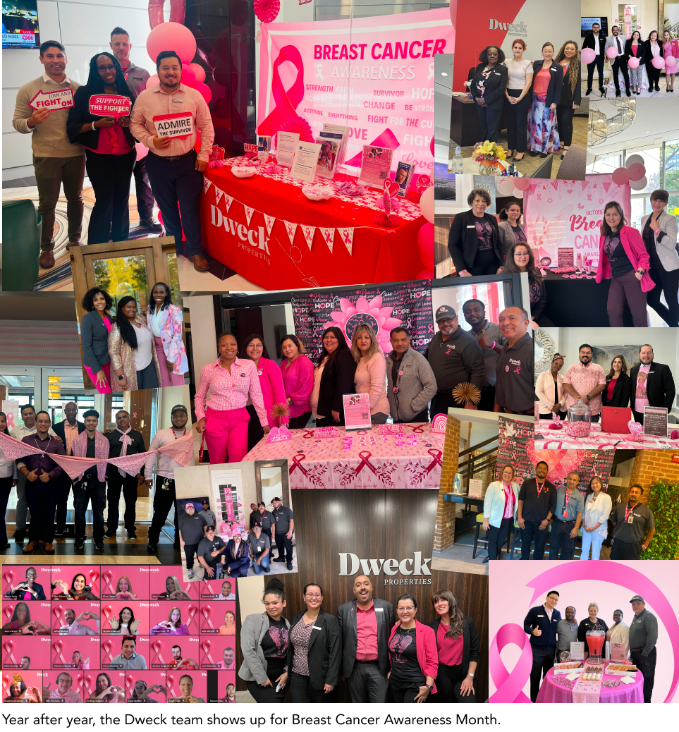 Walking Together: Dweck Properties Supports Breast Cancer Awareness Month