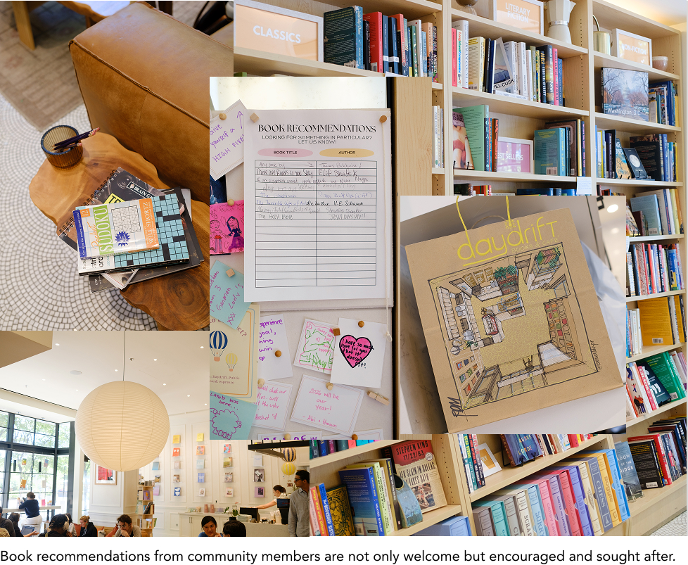 Daydrift Books & Café Arlington, VA